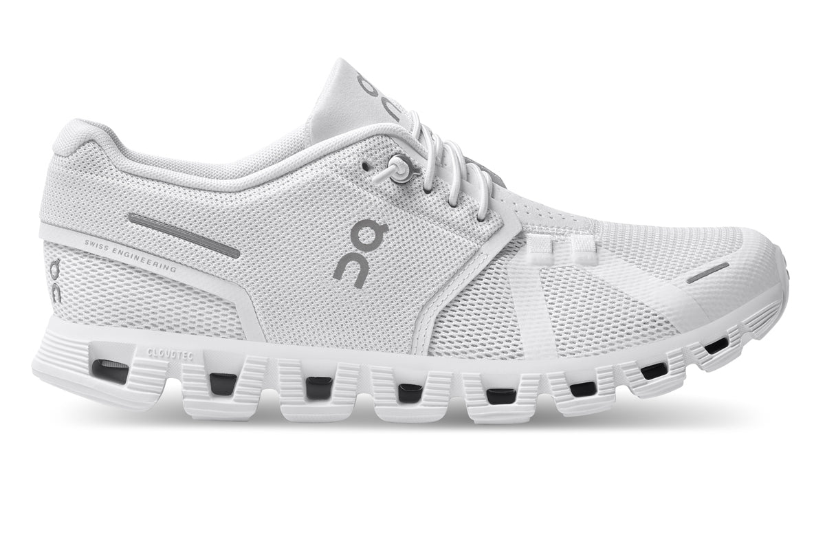 On Cloud 5 B Denim/White Womens