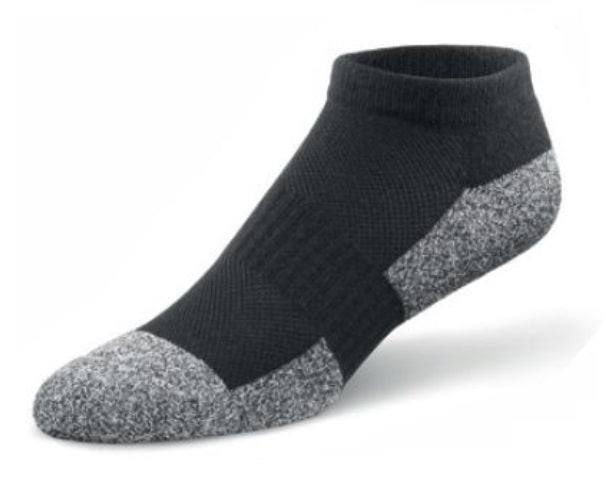 Dr Comfort No Show Sock White Unisex