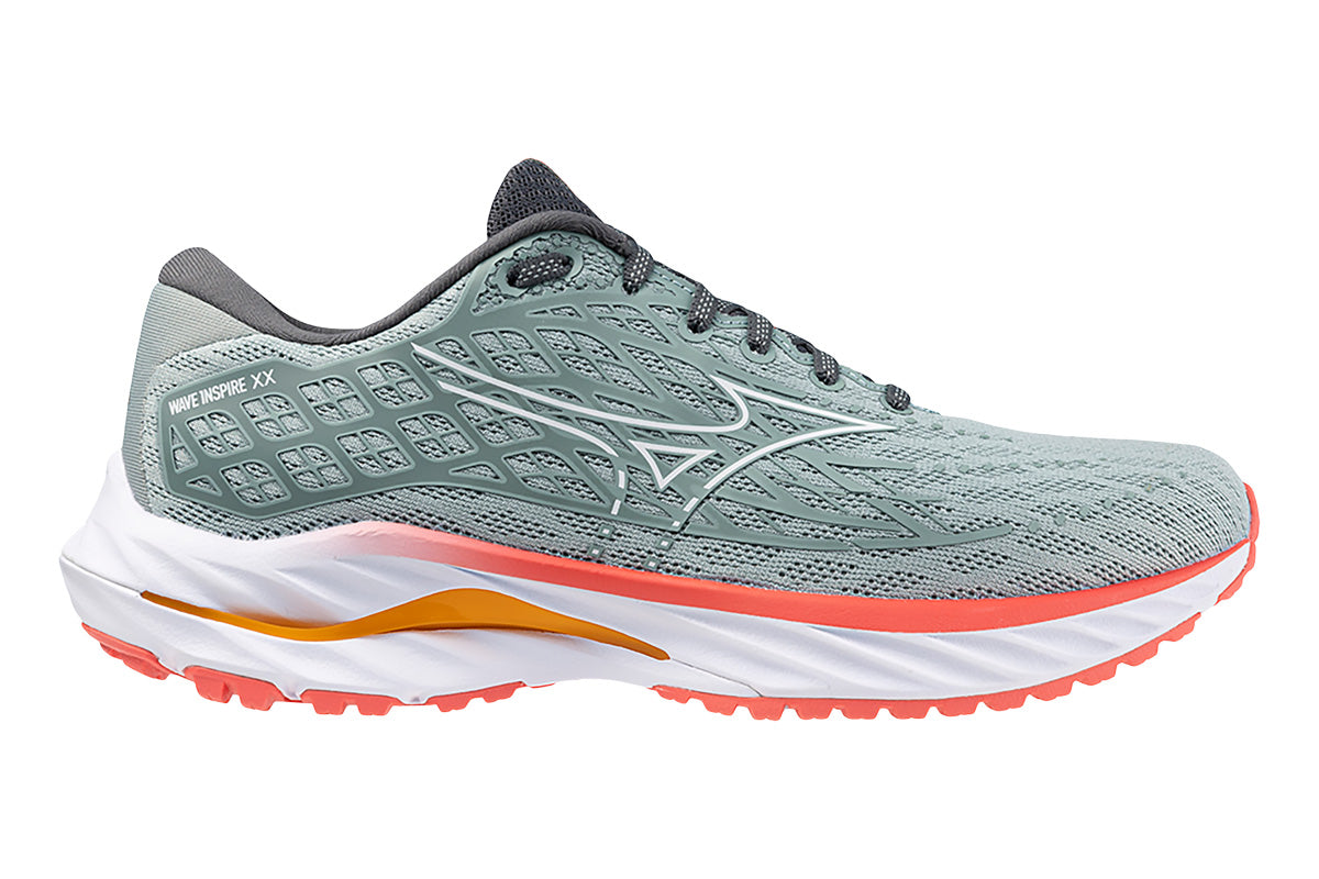 Mizuno Wave Inspire 20 D Cerulean/White/Harbor Mist Womens